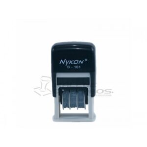 Carimbo Datador NYKON S321DP DATER BLACK C/ PLACA 05X25MM