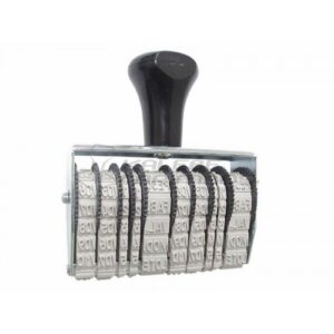 Carimbo Data Kanji Duplo Linear 04mm VAL/FAB