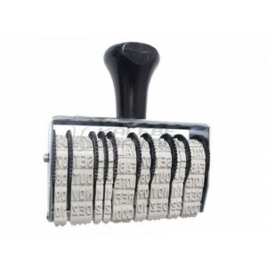 Carimbo Data Kanji Duplo Linear 05mm  VAL/FAB