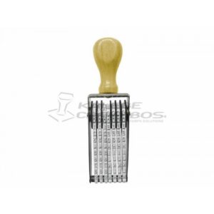 Carimbo Data Kanji Marcador ALFABETO DK A/Z 4MM 07 FITAS