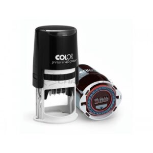 Carimbo Colop Printer Datador Relógio - R40mm