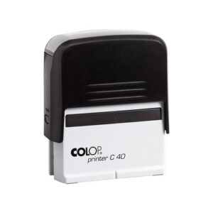 Carimbo Colop Printer 40 - Preto - 58x22mm
