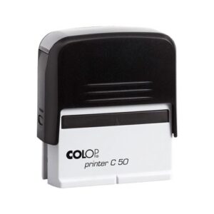 Carimbo Colop Printer 50 - Preto - 70x30mm