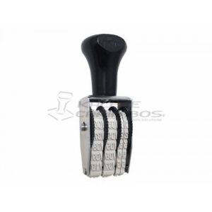 Datador 4mm Darf - (00 00 0000) Mês Em Números